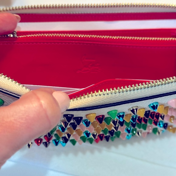 Christian Louboutin's Panettone Zip Around Wallet - Picture 8 of 13